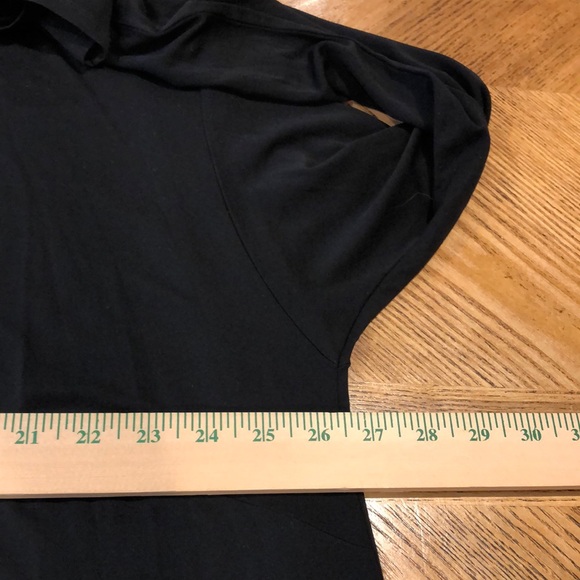 Eileen Fisher Silk Black Layered Long Tunic Top Women’s 3X Blouse Lagenlook Work - Picture 8 of 11